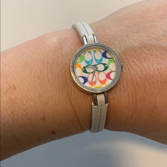 Coach Accessories - 🌷HP🌷Rare Authentic Coach Scribble Watch